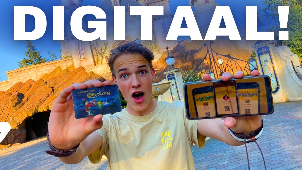 NIEUW: ABONNEMENT VIA DE EFTELING APP TE GEBRUIKEN!📱 | HierIsTico - YouTube - Hoe Duur Is Een Abonnement Op De Efteling