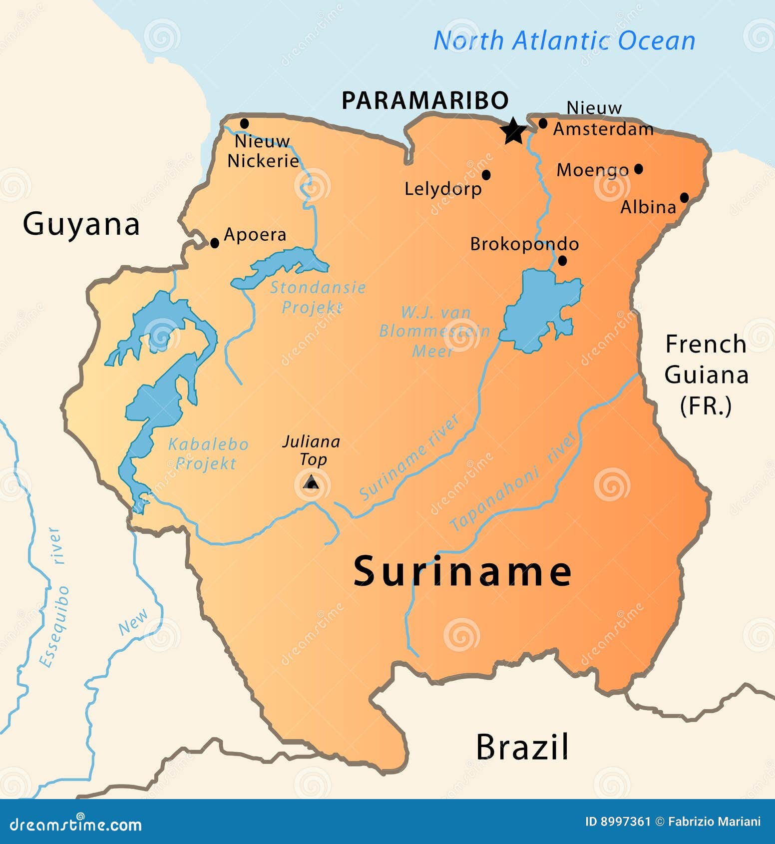 Nieuw Clipart And Illustrations - Hoeveel Groter Is Suriname Dan Nederland
