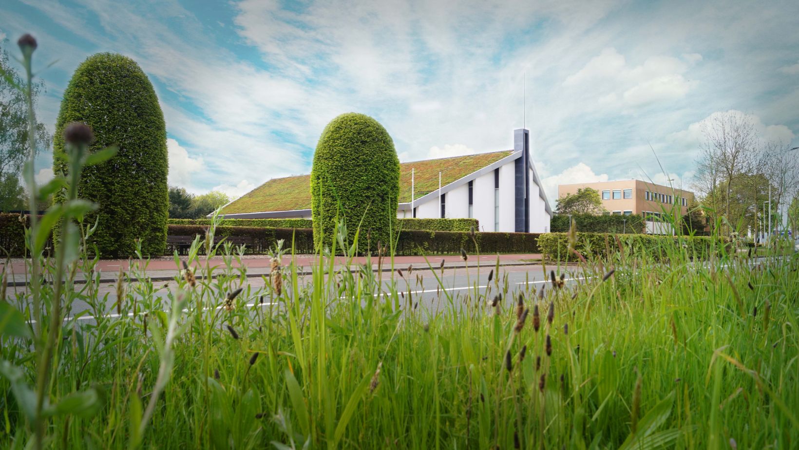 Nieuw kerkgebouw van De Kerk van Jezus Christus van de Heiligen der - Kerk Van Jezus Christus