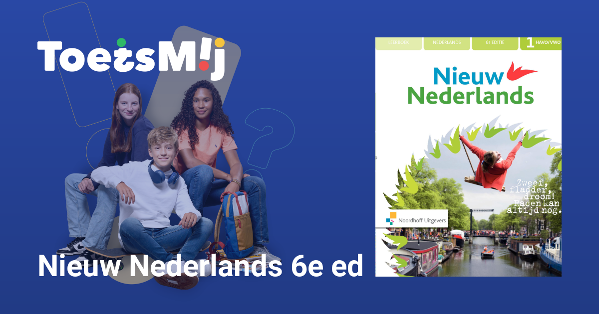 Nieuw Nederlands 6e ed Havo/vwo Klas 1 Oefentoetsen, Antwoorden en - Antwoorden Nieuw Nederlands Havo Vwo 1