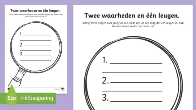 Twee Waarheden En Een Leugen