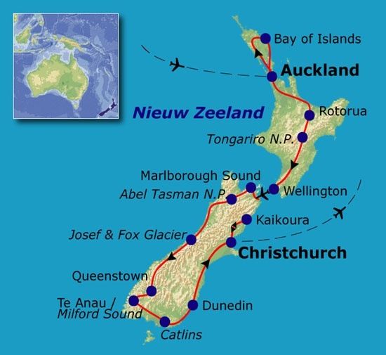 Nieuw zeeland - Hoe Groot Is Nieuw Zeeland Tov Nederland