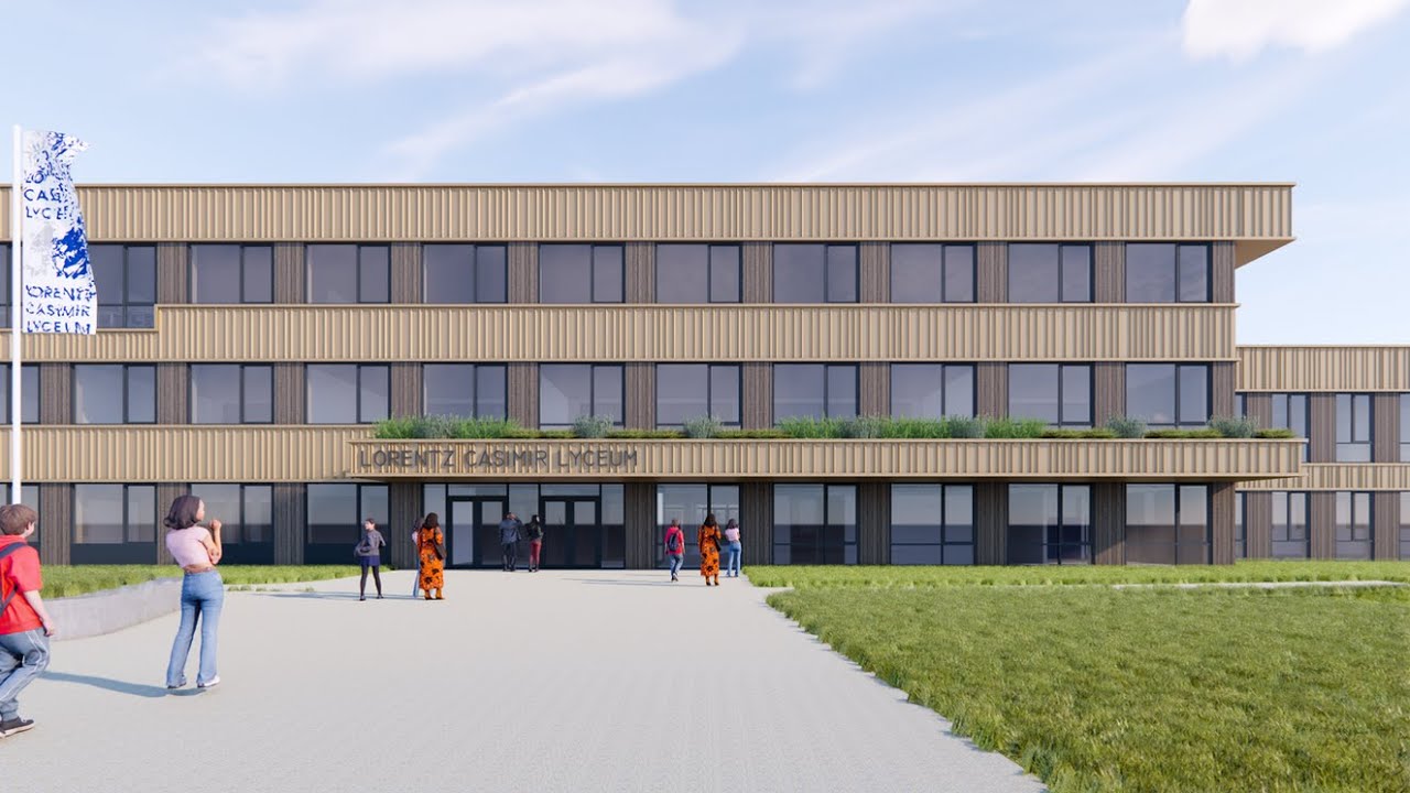 Nieuwbouw Lorentz Casimir Lyceum - YouTube - Lorentz Casimir Lyceum Open Dag