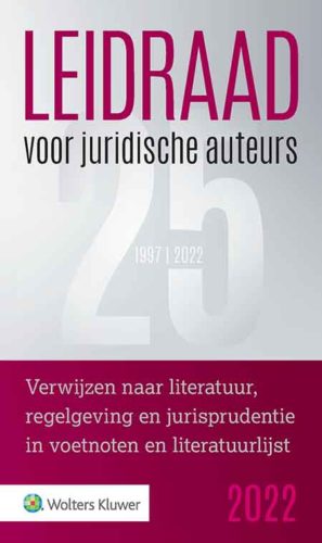 Leidraad Voor Juridische Auteurs 2024