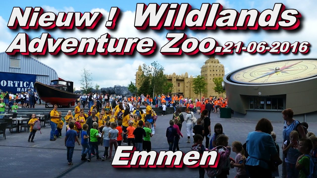 Nieuw,Wildlands Adventure Zoo,Emmen 21 06 2016 - YouTube - Wildlands Adventure Zoo Emmen Raadhuisplein Emmen