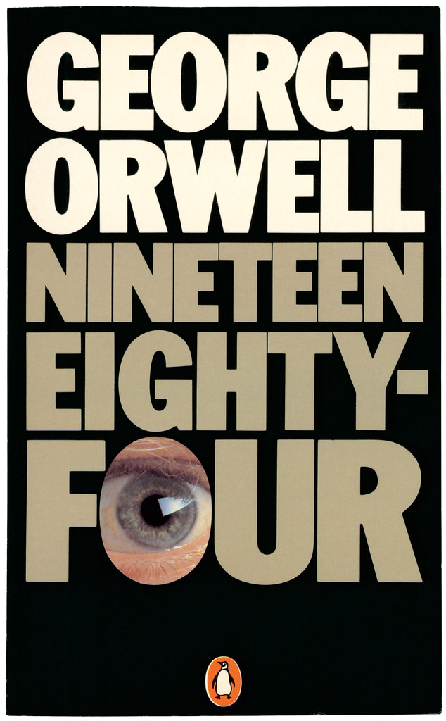 Nineteen Eighty-Four by George Orwell | 1983. Cover design b… | Flickr - Nineteen Eighty Four By George Orwell