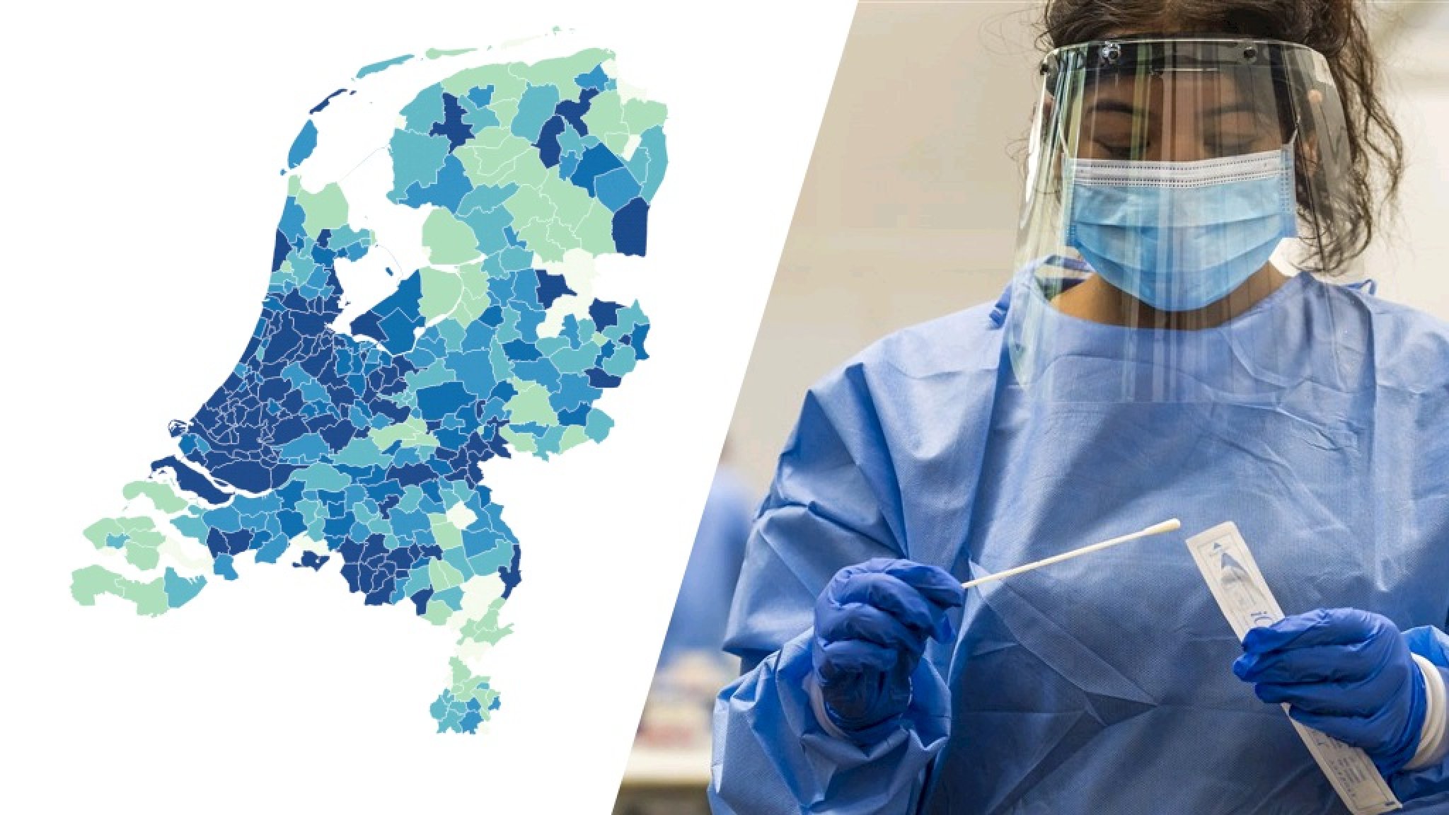 Nog maar één gemeente volledig coronavrij, bekijk de cijfers in jouw - Corona In Nederland Nu