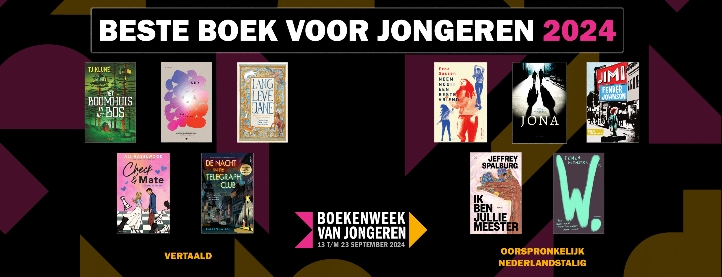 Nominaties Beste Boek voor Jongeren bekend - CPNB - Beste Boek Over Pubers