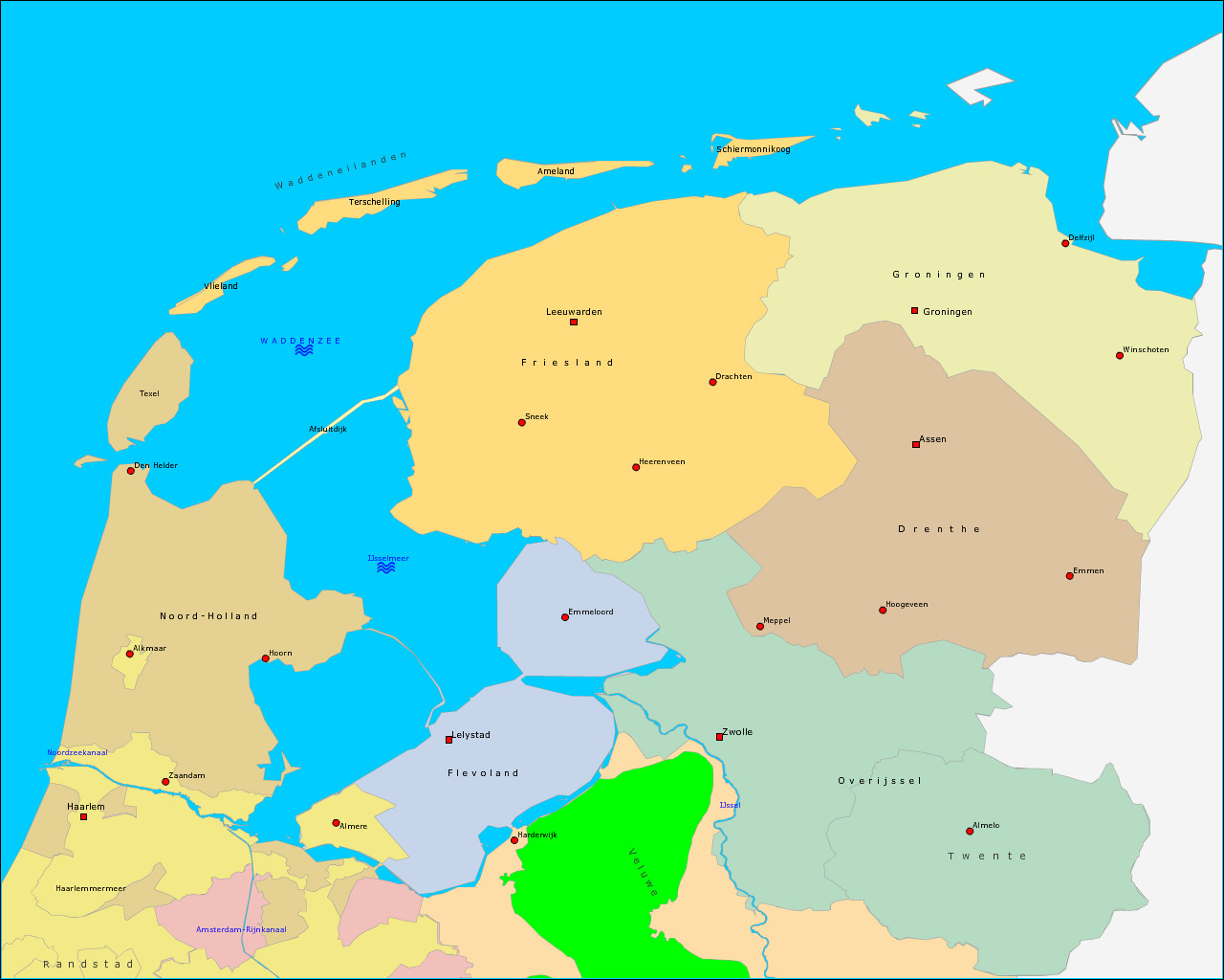 Noord Holland Map - vrogue.co - Plaats In Noord Holland 6 Letters