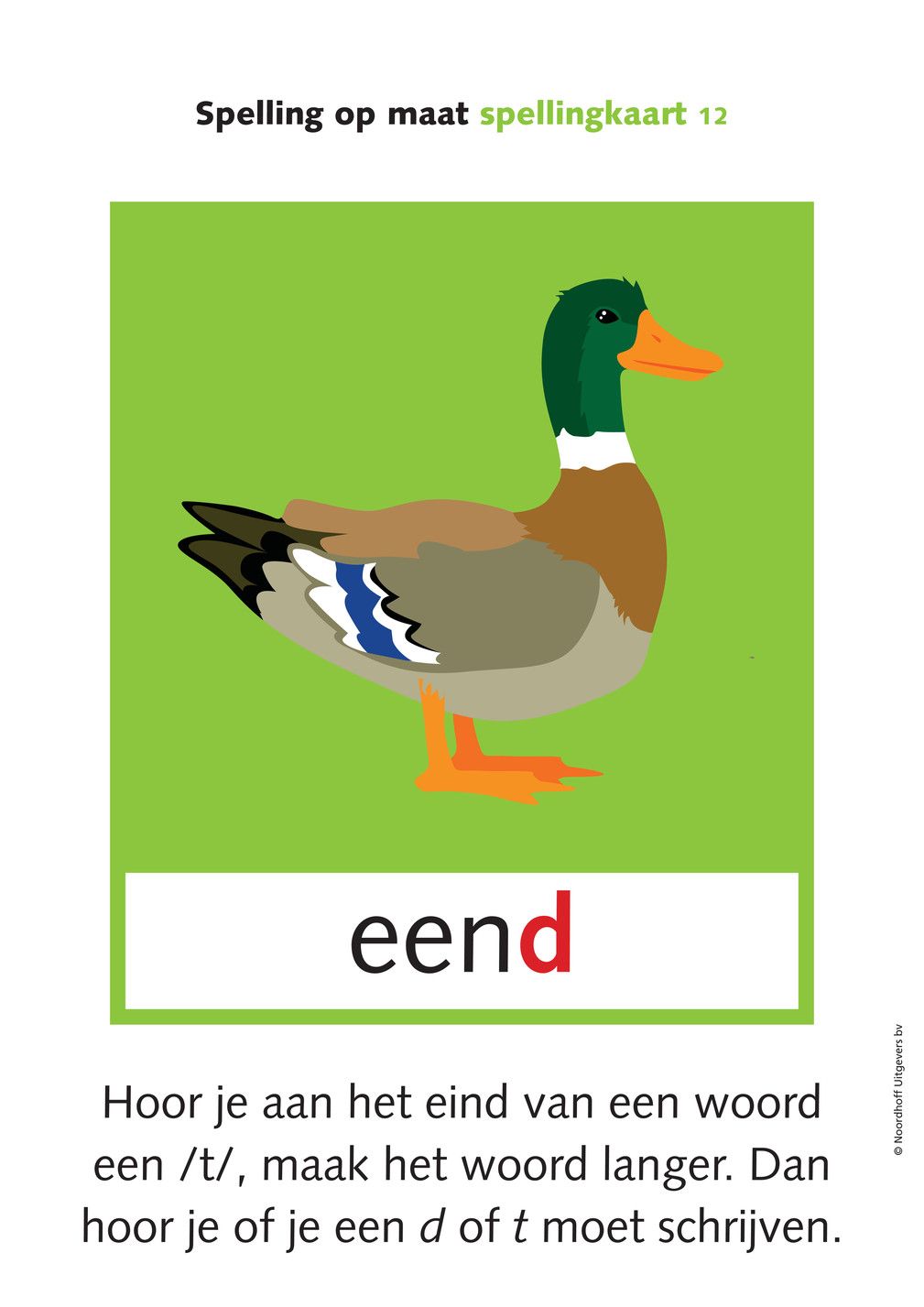 Noordhoff Basisonderwijs - TOM2 SP spellingkaarten - Pagina 20-21 Kids - Spelling Op Maat Groep 5