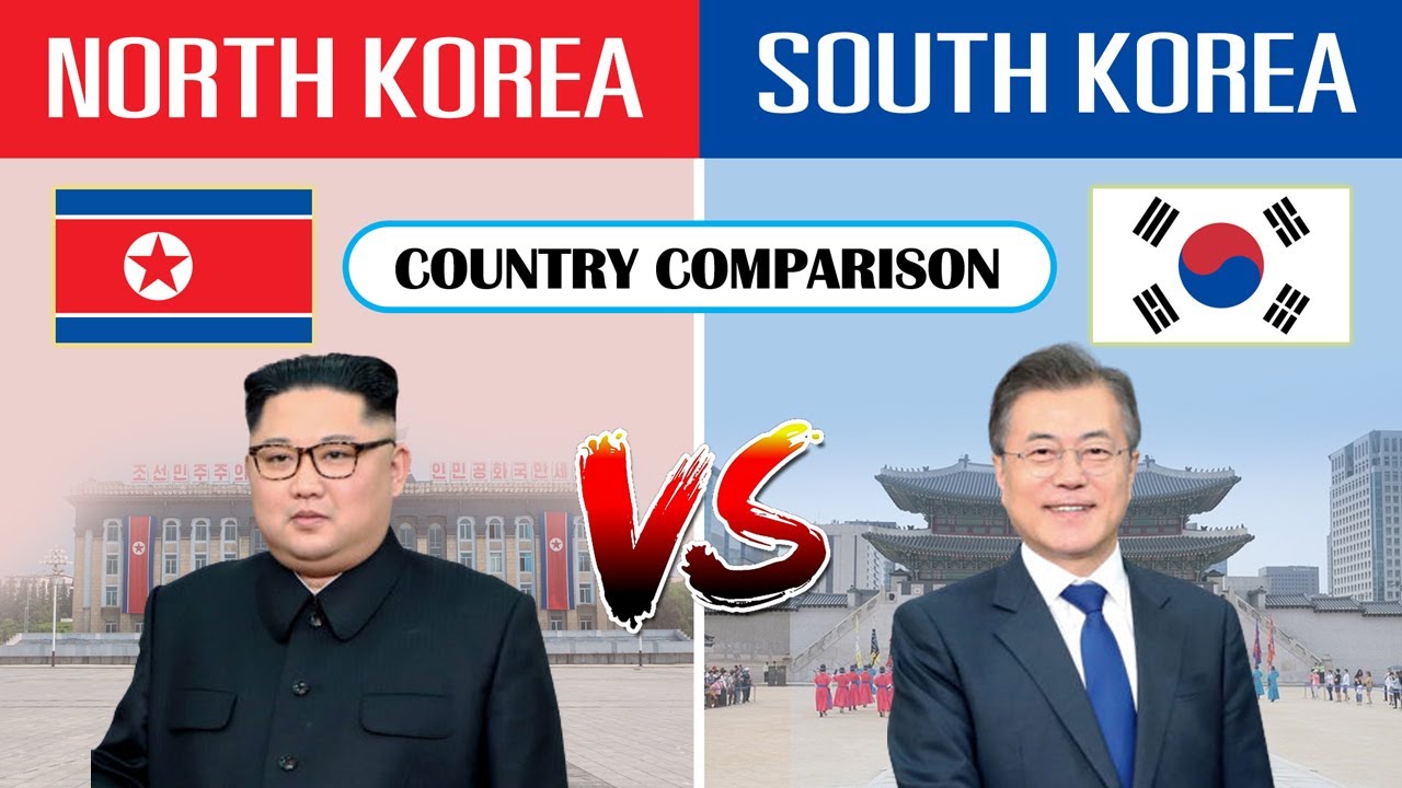 North Korea vs South Korea - Country Comparison - YouTube - Noord Korea Vs Zuid Korea