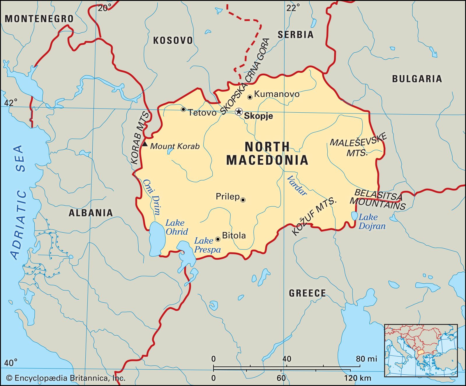 North Macedonia - Kids | Britannica Kids | Homework Help - Waar Ligt Macedonië Op De Kaart