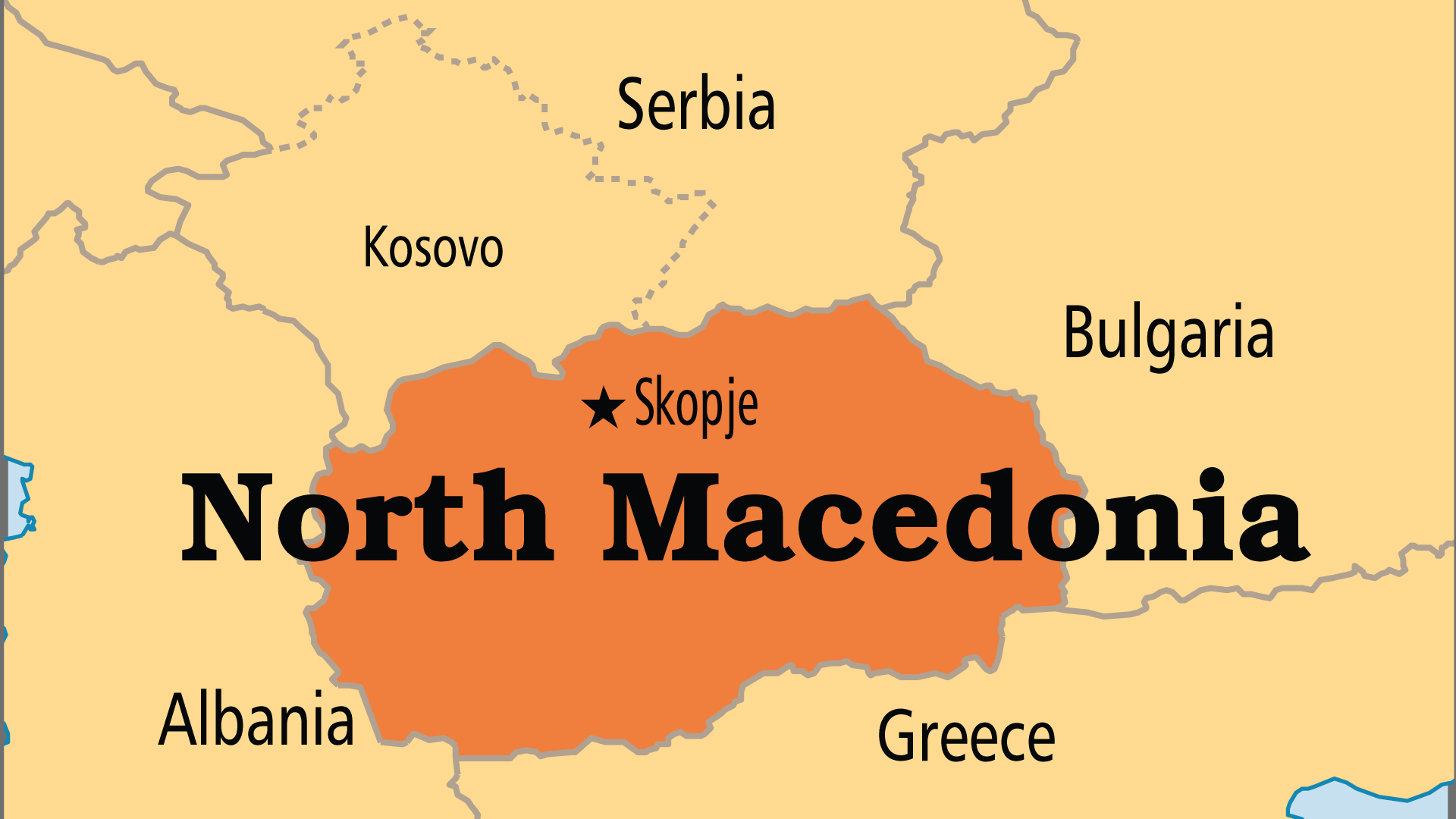Waar Ligt Macedonië Op De Kaart