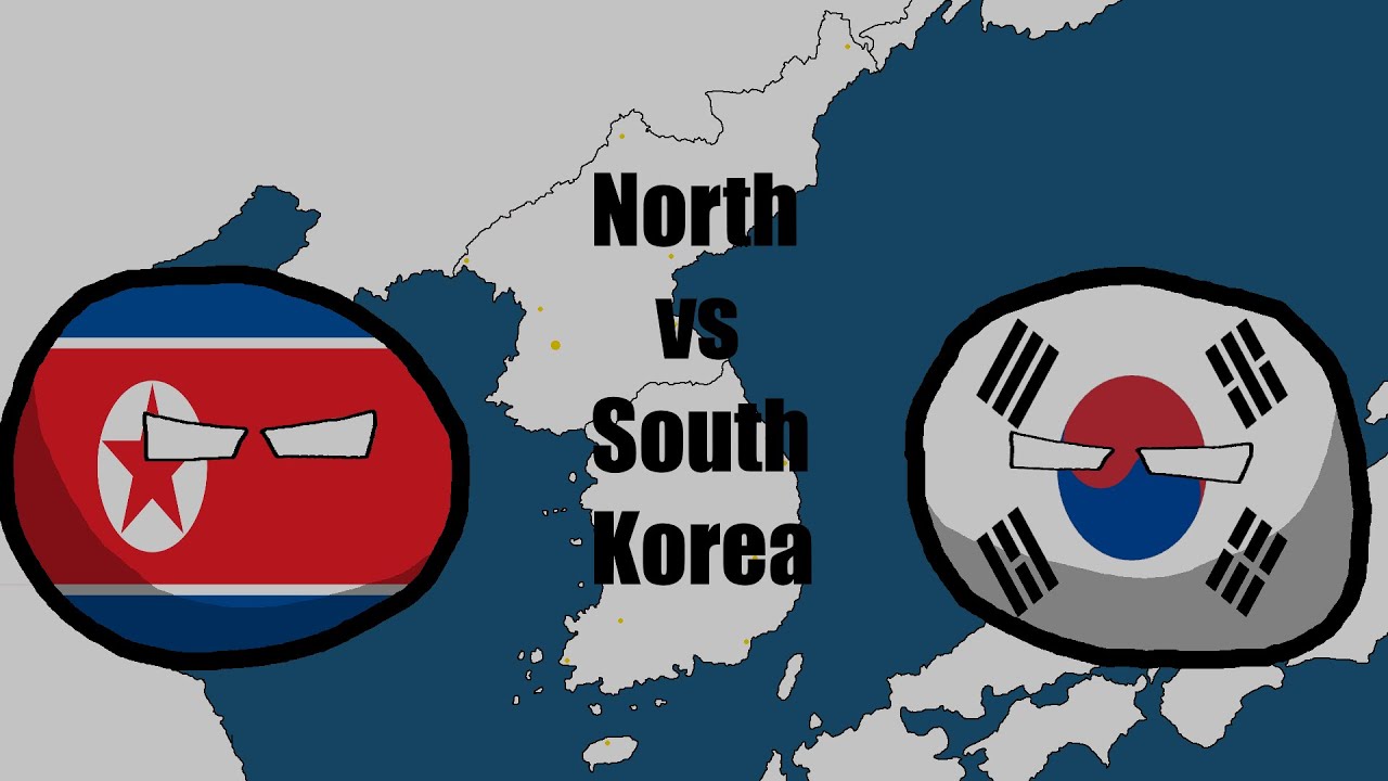 North vs South Korea - YouTube - Noord Korea Vs Zuid Korea