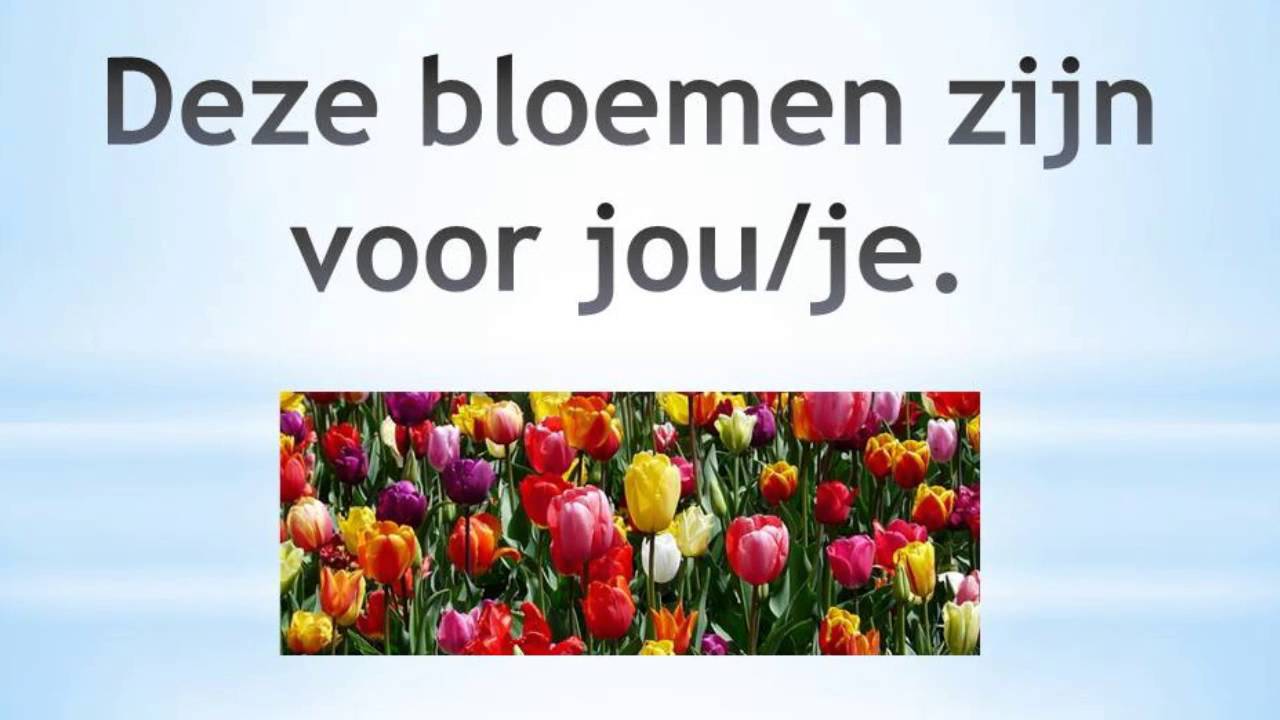 NT2 - Apprendre le néerlandais - JOU of JOUW - YouTube - Wanneer Gebruik Je Jou Of Jouw