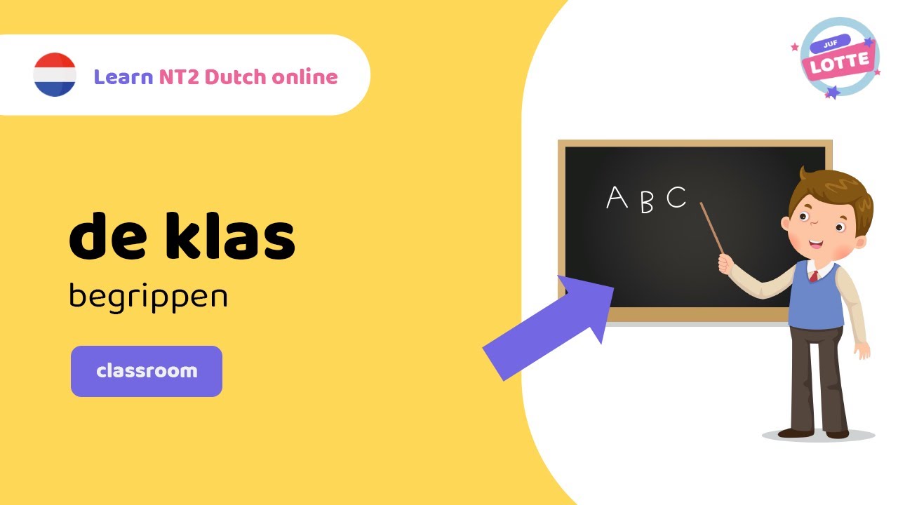 NT2 les: "de klas” begrippen 🎓 | Juf Lotte #learndutch - YouTube - Gedragsproblemen In De Klas In Het Basisonderwijs