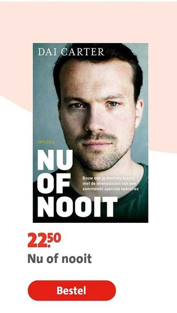 Nu Of Nooit - Dai Carter Aanbieding bij Bruna - 1Folders.nl - Nu Of Nooit Dai Carter