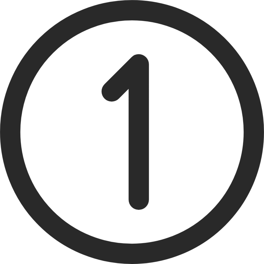 "number 1 circle" Icon - Download for free – Iconduck - 1 Eetlepel Is Hoeveel Gram