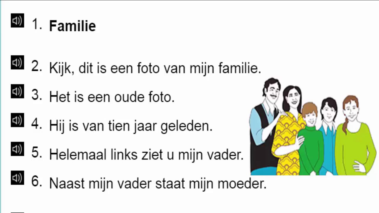 Oefenen ( luisteren - lezen - spreken ) A1 - YouTube - Nederlands Lezen En Luisteren 3f
