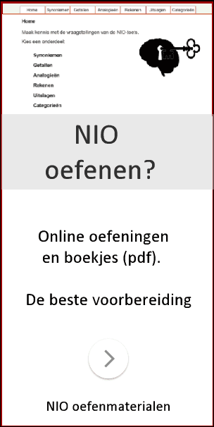 Oefenen voor de NIO-toets | GRATIS - Oefenen Voor Nio Toets Groep 8