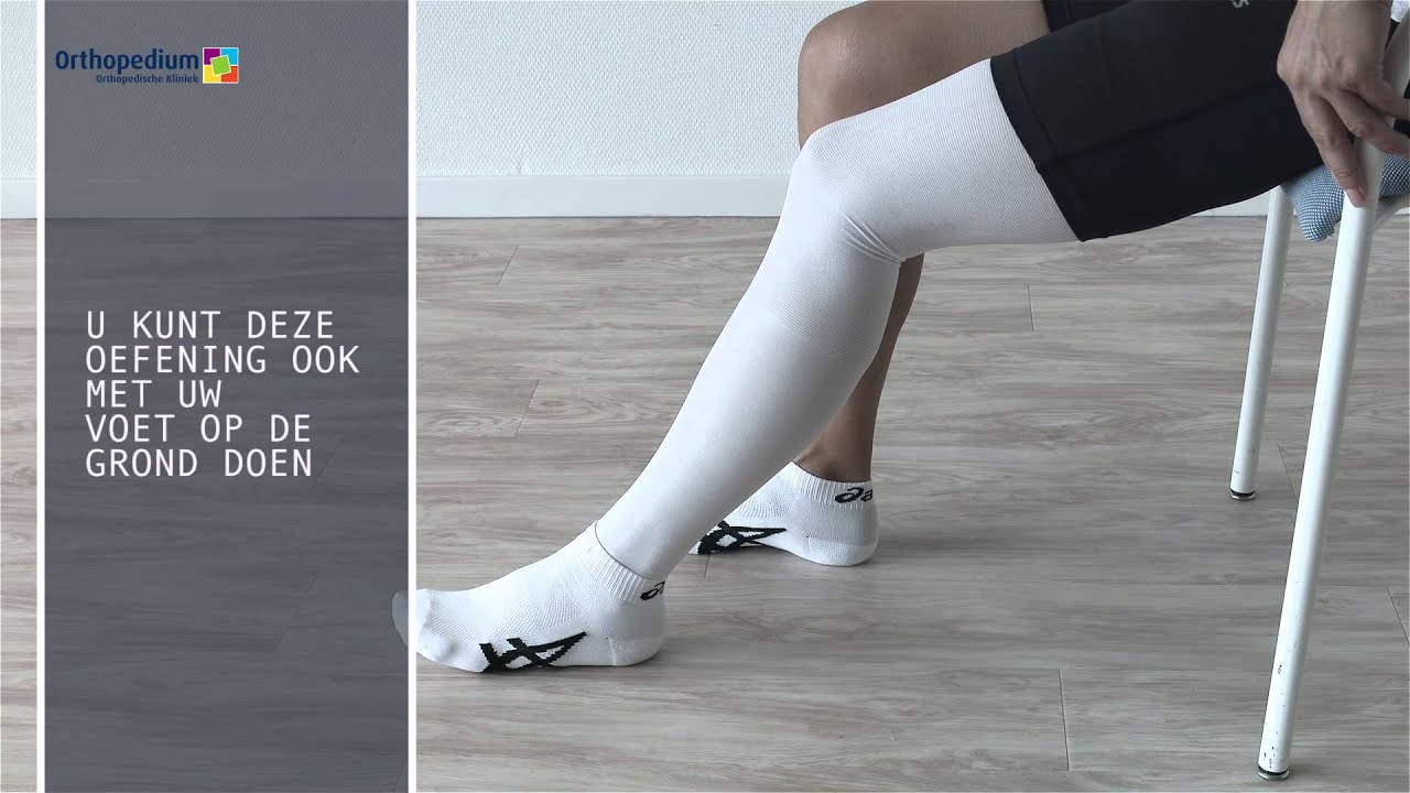 Oefening 12 KNIE Orthopedium - YouTube - Hoe Lang Duurt Een Val Van 100 Meter