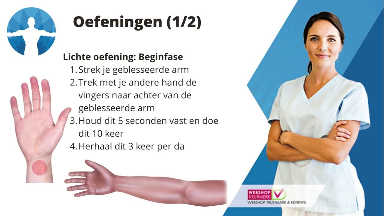 Oefeningen Gekneusde pols - YouTube - Hoe Lang Mag Je Bij Een Kneuzing Koelen