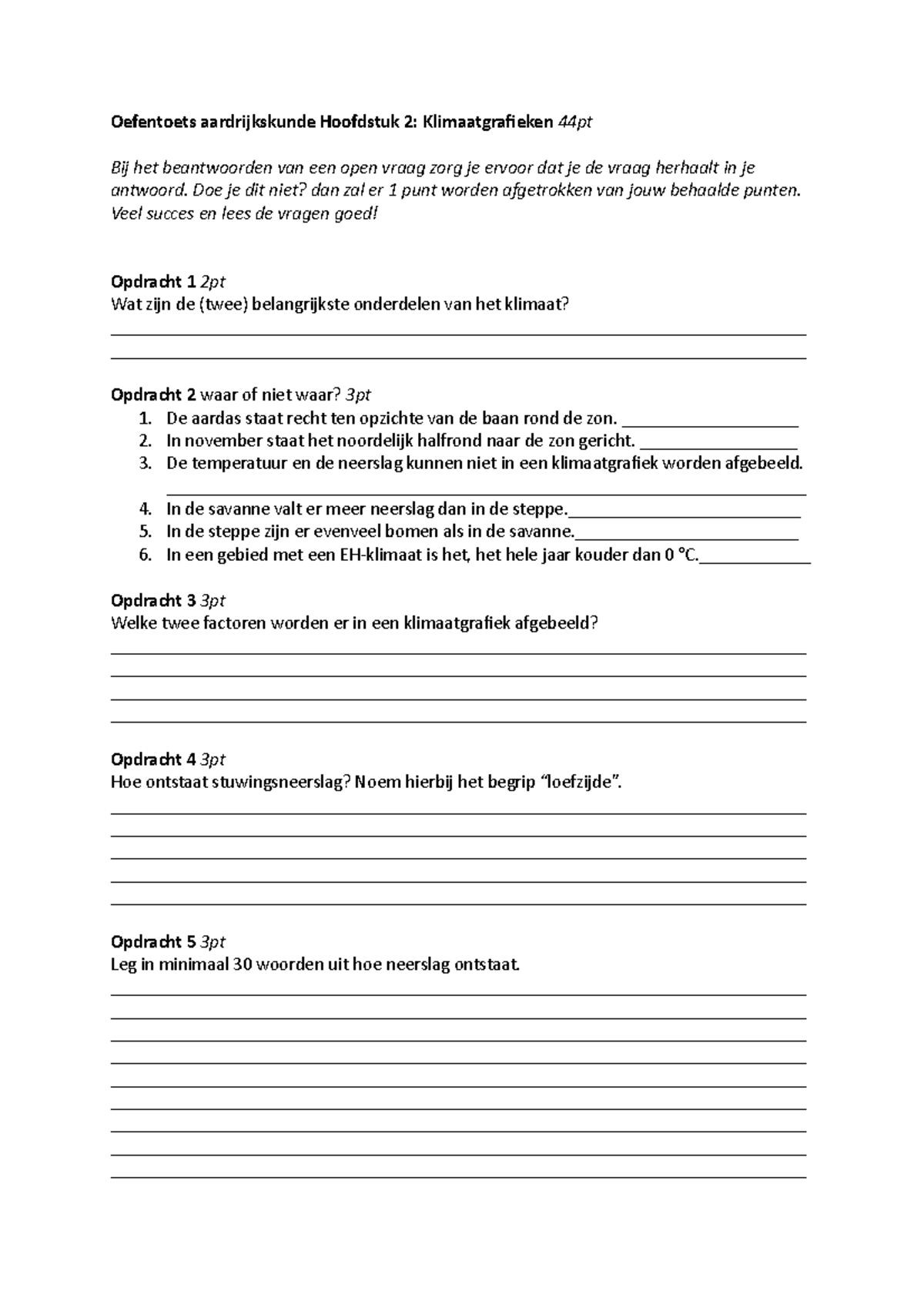 Oefentoets aardrijkskunde Hoofdstuk 2 - Doe je dit niet? dan zal er 1 - Overal Natuurkunde 3 Vwo Antwoorden Hoofdstuk 4