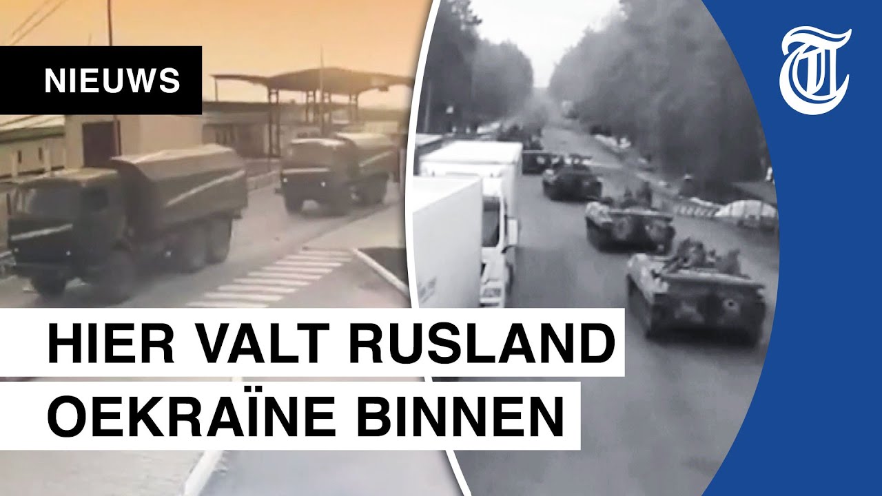 Oekraïense grenswacht toont beelden Russische inval - YouTube - Dragen Ondernemers Af In Rusland