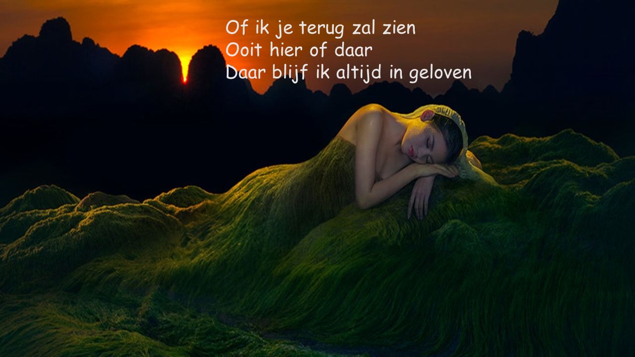 OF IK JE TERUG ZAL ZIEN Benny Neyman. - ppt download - Of Ik Je Terug Zal Zien