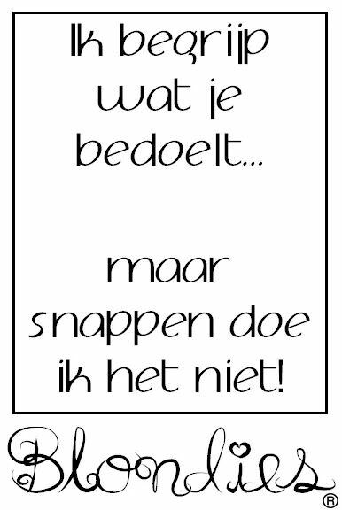 Ik Begrijp Wat Je Bedoelt