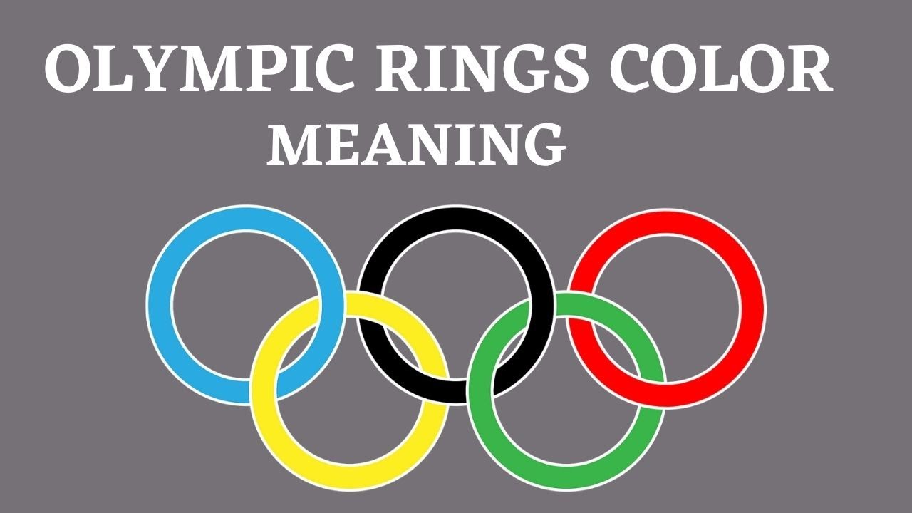 Wat Betekenen De Ringen Van De Olympische Spelen
