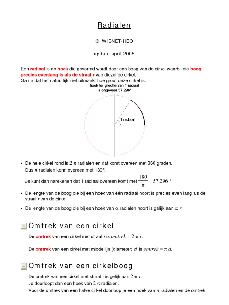 Omtrek Cirkel Berekenen | PDF - Omtrek Cirkel Berekenen Met Diameter