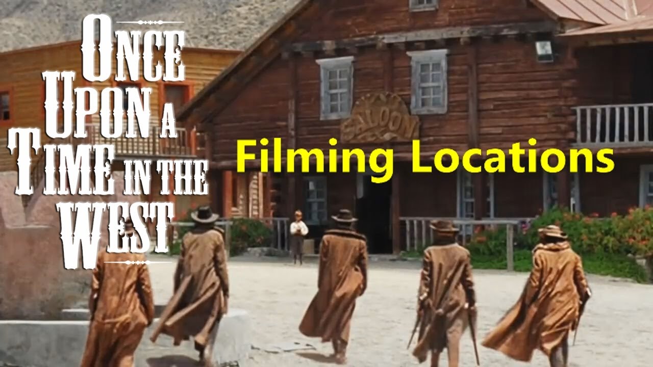 Once Upon a Time In the West ( filming location video ) Ennio Morricone - Once Upon A Time In The West Location Filming
