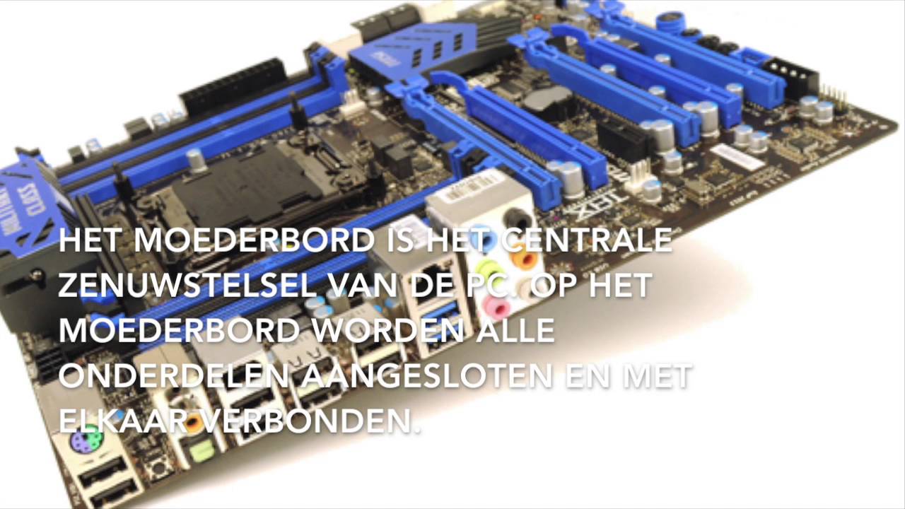 Onderdelen van een PC - YouTube - Uit Welke Onderdelen Bestaat Een Computer