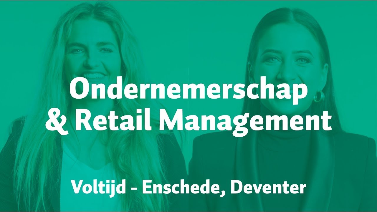 Ondernemerschap en Retail Management | Hogeschool Saxion - YouTube - Avans Ondernemerschap En Retail Management