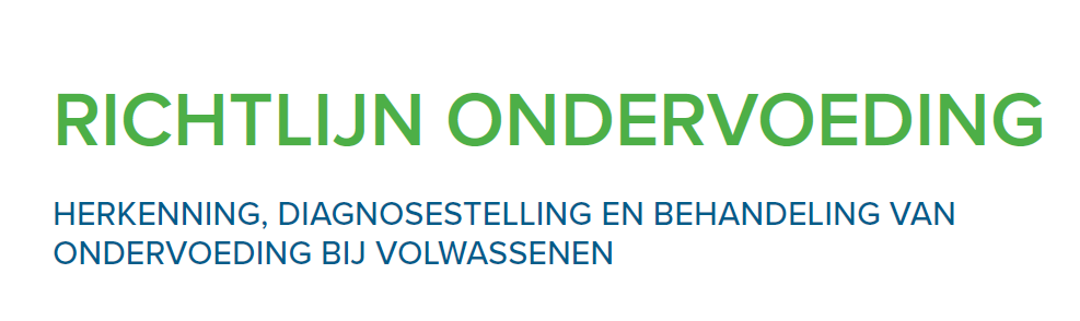 Ondervoeding - Leerboek Voeding - Multidisciplinaire Richtlijn Diagnostiek En Behandeling Van Suïcidaal Gedrag