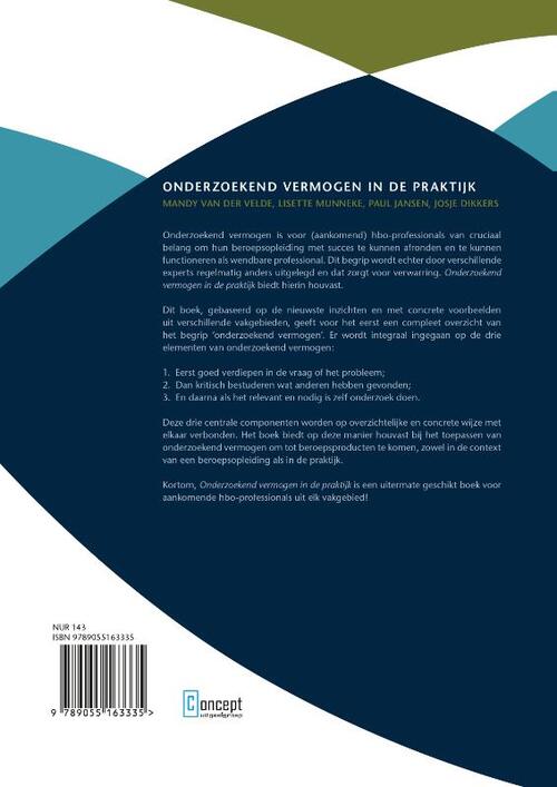 Onderzoekend vermogen in de praktijk | Boek | 9789055163335 | Bruna - Onderzoekend Vermogen In De Praktijk Pdf