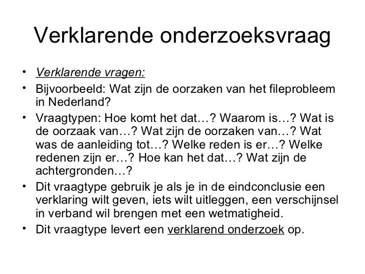 Onderzoeksplan - Thema 7 Scriptieworkshop - Wat Is Een Beschrijvend Onderzoek