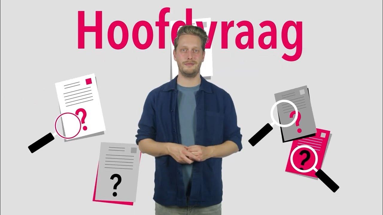 Onderzoeksvraag - YouTube - Hoe Formuleer Je Een Onderzoeksvraag