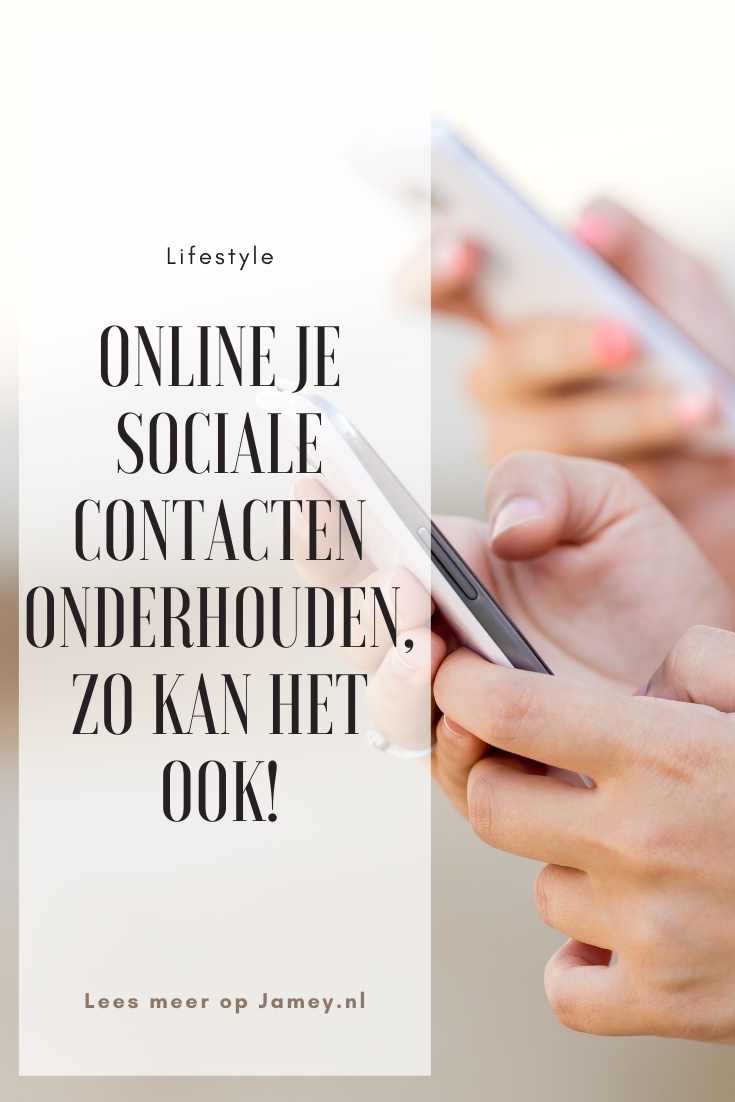 Online je sociale contacten onderhouden, zo kan het ook! - Jamey - Mijn Man Wil Geen Sociale Contacten