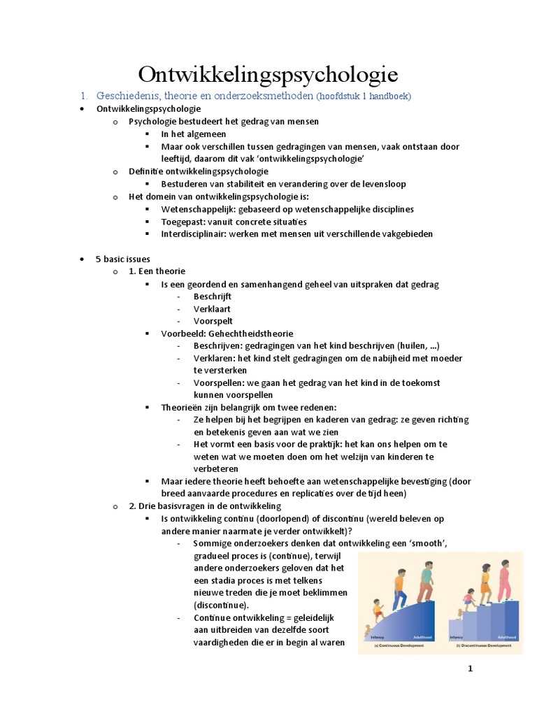 Www Ontwikkelingspsychologie Noordhoff Nl Samenvatting