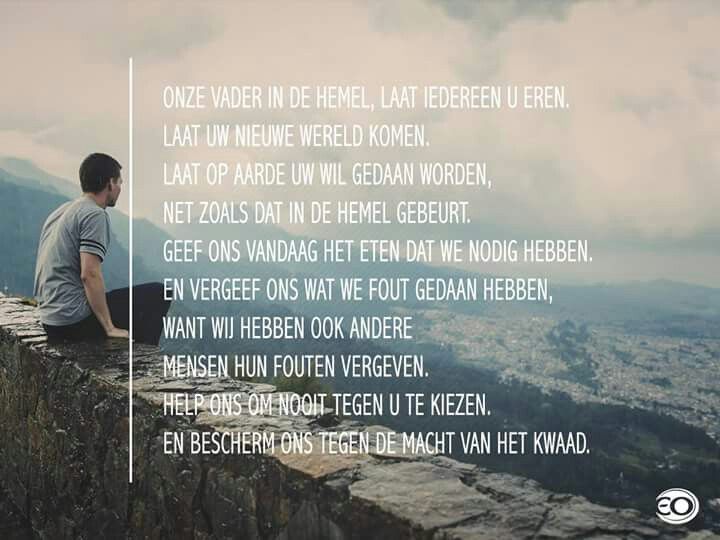 Onze Vader Gebed Bijbel