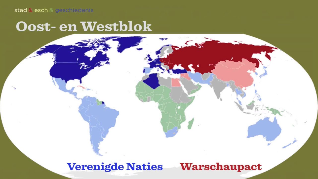 Oost En West Duitsland Kaart