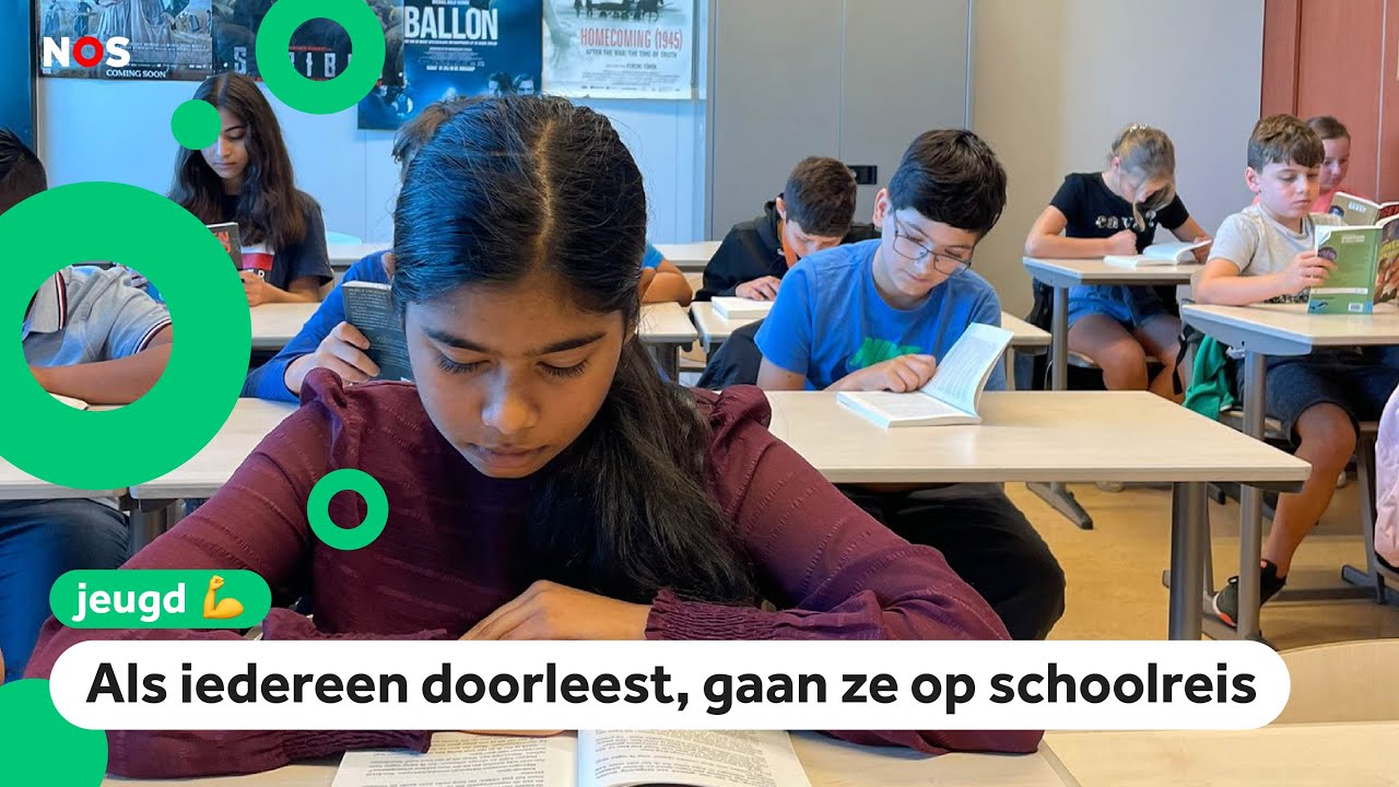 Op deze middelbare leest de hele school 20 minuten samen - YouTube - Hoe Wordt Eindcijfer Middelbare School Berekend
