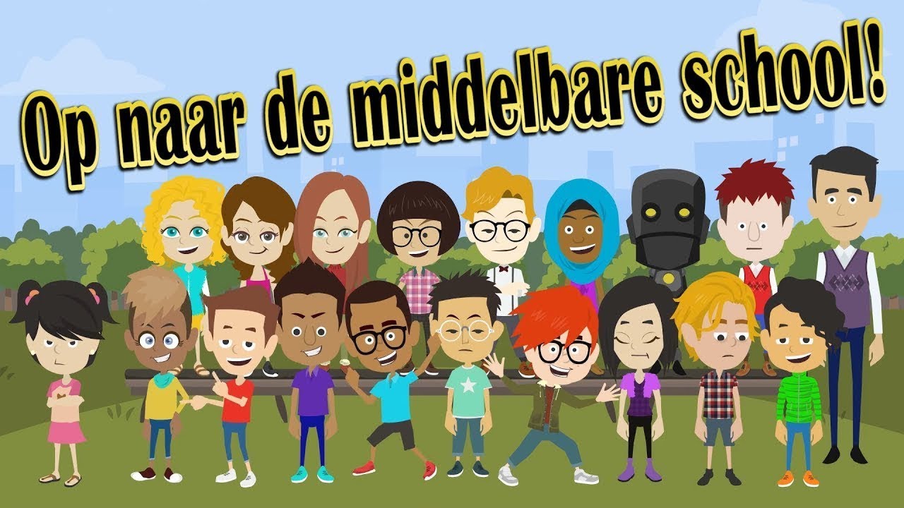 Op Naar De Middelbare School! - YouTube - Wanneer Ben Je Van Middelbare Leeftijd