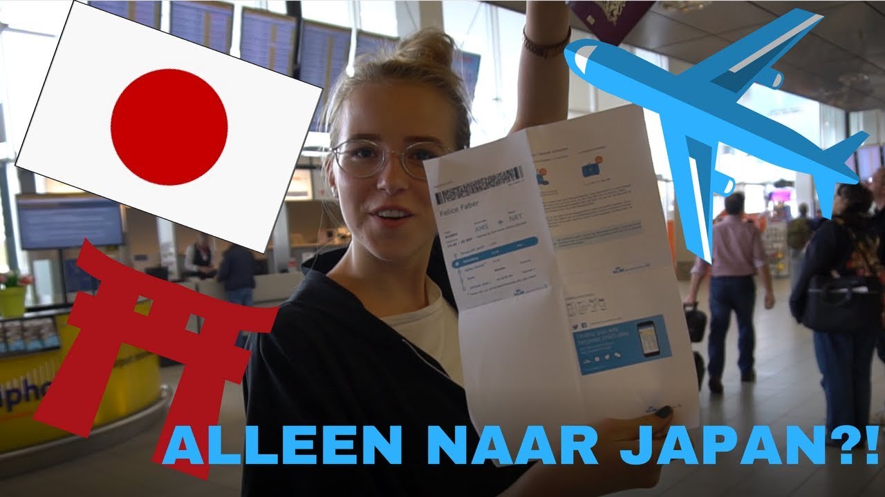 Op Weg Naar JAPAN! (Solo-Reizen) - YouTube - Iedereen In Japan Heeft Straks