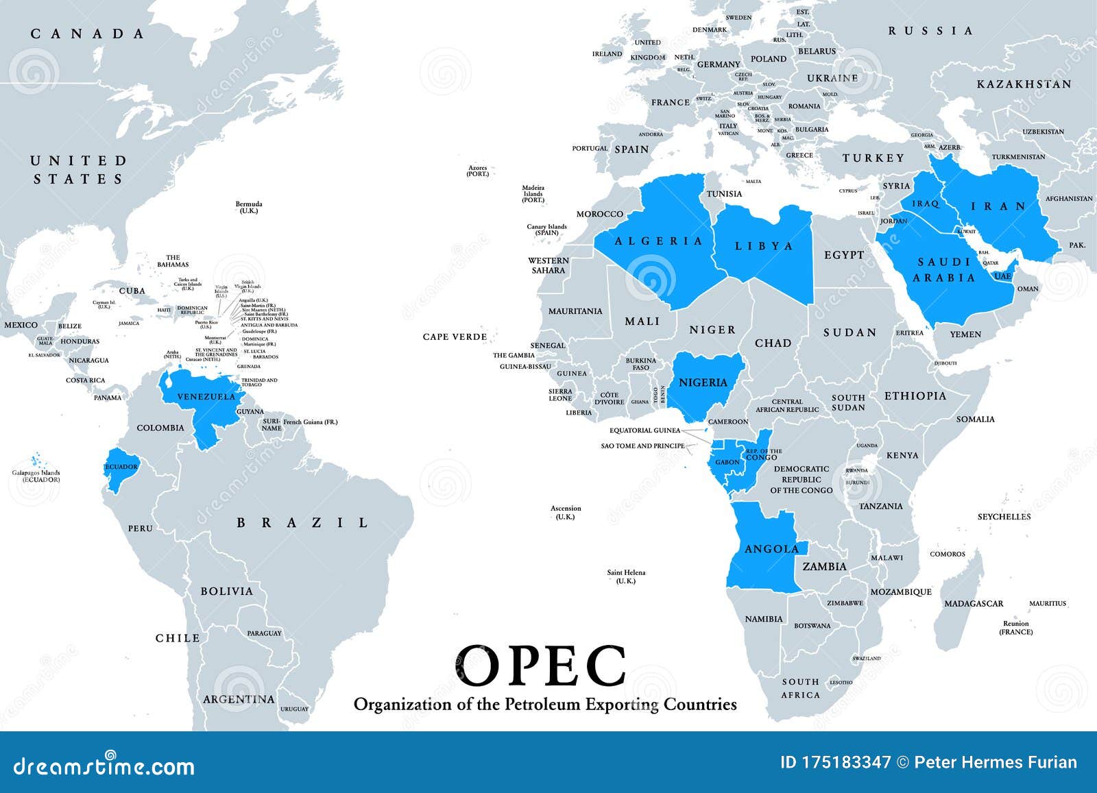 Opec Cartoons, Illustrations & Vector Stock Images - 2635 Pictures to - Welke Landen Maken Deel Uit Van De Opec