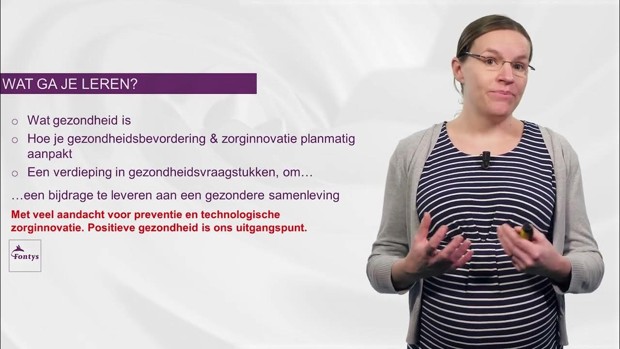 Opleiding Gezondheid deeltijd - Fontys Paramedisch - YouTube - Opleiding Voeding En Gezondheid Deeltijd