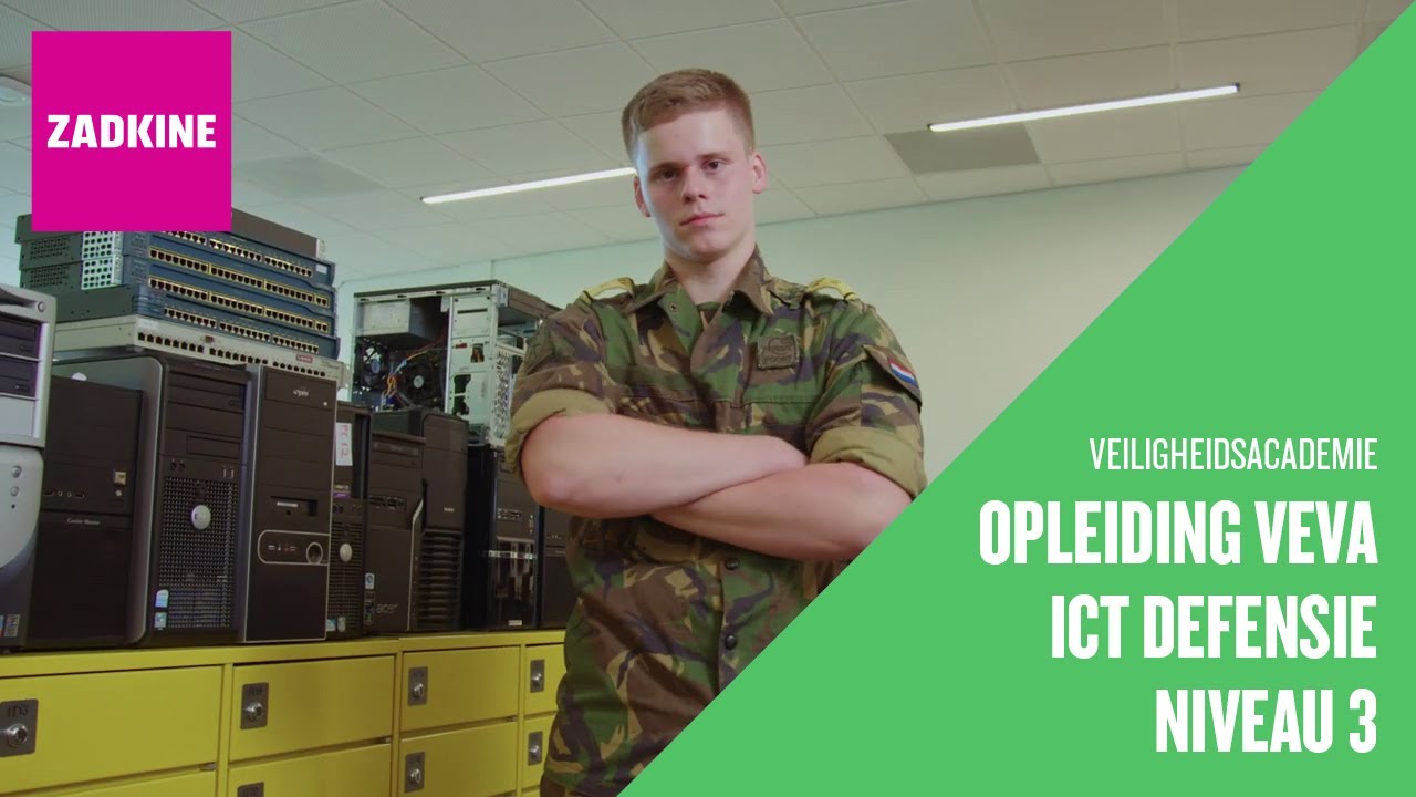 Opleiding VeVa ICT Defensie niveau 3 | Zadkine - YouTube - Ict Opleiding Mbo Niveau 4