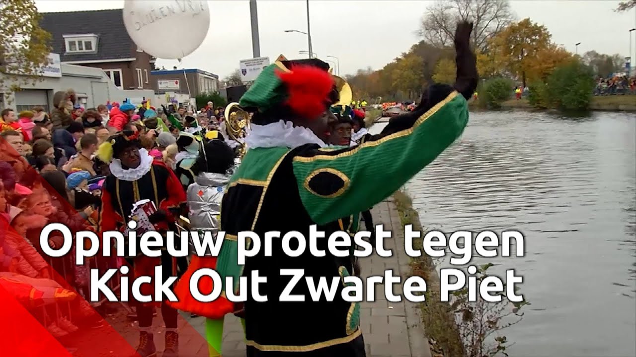 Opnieuw actie tegen Kick Out Zwarte Piet - YouTube - Kick Out Zwarte Piet Middelharnis